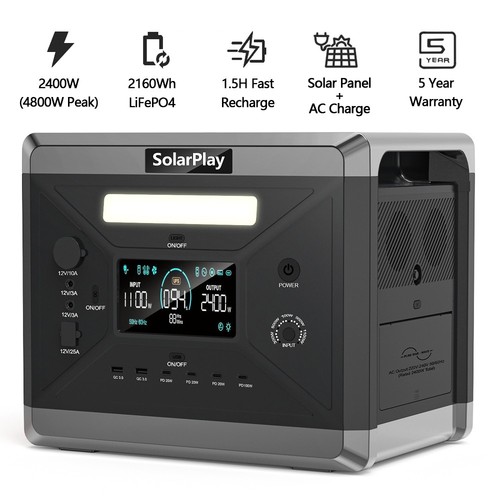 Solarplay 2160wh lifepo4 - 2160wh,