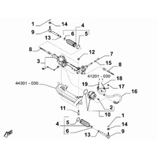 KIT GHETTA TIRANTE STERZO