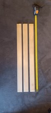 3 Listelli Piallati Legno Pino mm 40 (Larg)x Mm 590 (Lunghezza) X Mm 12 (Spess)