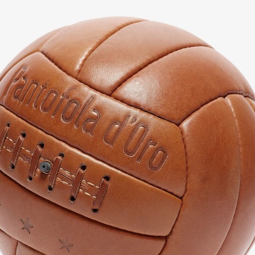 Pantofola oro pallone cuoio - pantofola,