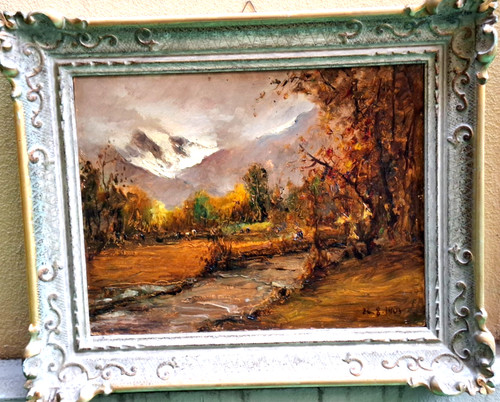 Pittore paesaggio - pittore,