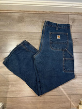 Carhartt Jeans Cargo Blu Denim
