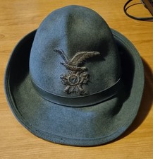 Cappello Alpini E.I. anni '50 Sottufficiale fregio originale M48 7° Rgt. Alpini