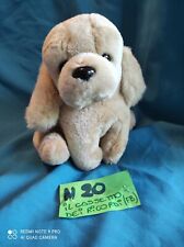 TRUDI:PELUCHES CANE N 20,COCKER SEDUTO BEIGE  ,MADE IN ITALY 