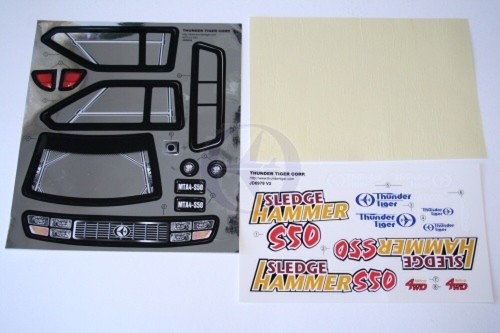 Pd7254 thunder tiger - pd7254, decal
