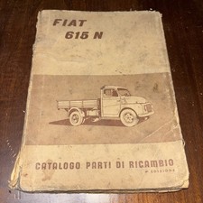 Fiat 615n Catalogo Parti Di