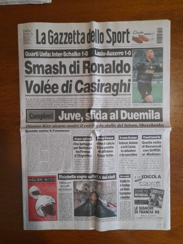 Gazzetta dello sport marzo - 4,