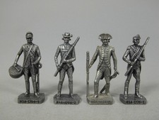 METALLO: USA / USA 1780 - 4 diversi in ferro (SCAME)