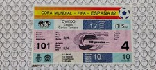 Ticket Chile vs Austria World Cup 1982 #10
