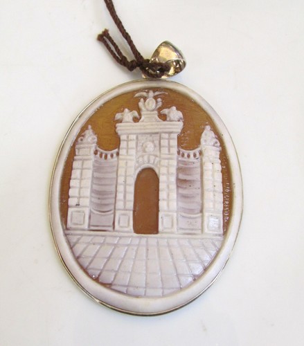 Pendente cammeo torre - pendente, del