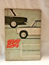 FIAT 124 Uso e Manutenzione 1966 4 Edizione LIBRO Auto Storiche