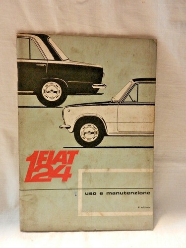 Fiat 124 uso - e, manutenzione