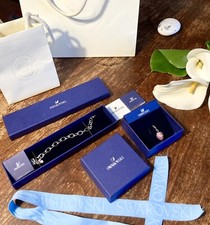 Swarovski Bracciale Donna e Ciondolo Charm Fragola originali nuovi + packaging