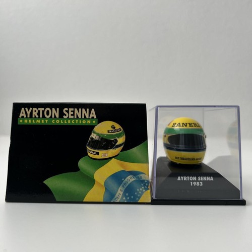 Casco minichamps ayrton - casco,