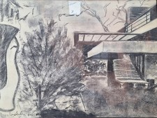 Sergio Vacchi- "La Villa"-