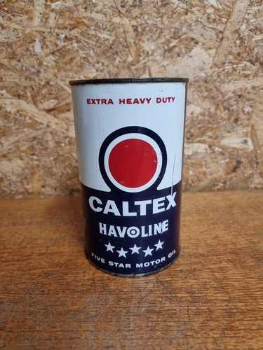 Vintage caltex havoline - caltex, five
