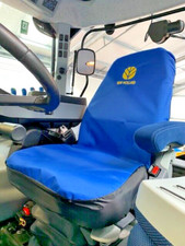 Coprisedile trattore adatto a sedile New Holland Comfort - impermeabile - ricamato