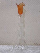 L3CX48 - Design In Vetro Mercantile Porta Candela Candelabro - 27,5 Cm