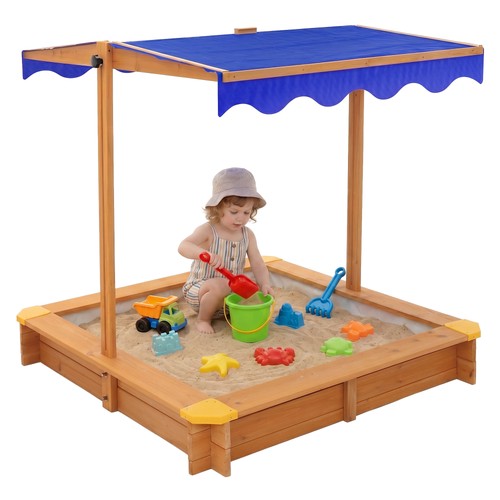 Sabbiera con tetto legno - con,