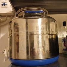 Contenitore in acciaio inox Sansone 30 litri per alimenti liquidi