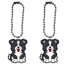 Bicchiere cane collie catena