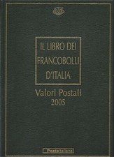 2005 ITALIA REPUBBLICA LIBRO DEI FRANCOBOLLI COMPLETO MF40493