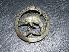 Nastrino e fregio Seconda Guerra Mondiale SOMMERGIBILE UARSCHEICH Regia Marina