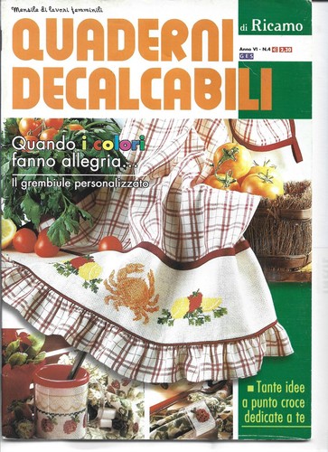 Quaderni decalcabili ricamo - quaderni, di