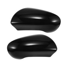 Calotte specchietti retrovisori neri lucidi per Nissan Qashqai J10 2007-2014