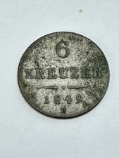 MONETA 6 KREUZER AUSTRIA