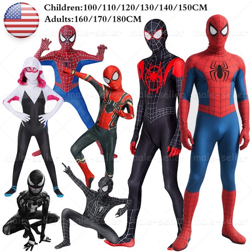 Kids adult spiderman cosplay - spiderman,