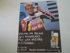 advertising Pubblicità 1998 BIRRA NASTRO AZZURRO e VALENTINO ROSSI