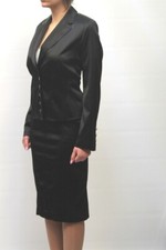 TAILLEUR 852 €-70% ANGELO MARANI DONNA 21 221 NERO ult. mis. disp. 48 + 50 P/E