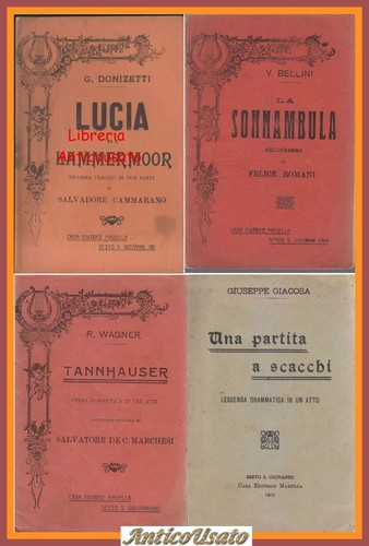 Libretti opera madella - 4, d'opera