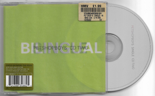Pet shop boys - shop, bilingual