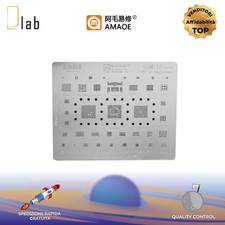 STENCIL PER REBALLING BGA CPU SAMSUNG GALAXY A14 A25 A54 0.12MM SAM18 V3.0 AMAOE