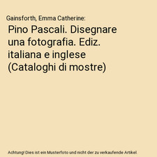 Pino Pascali. Disegnare una