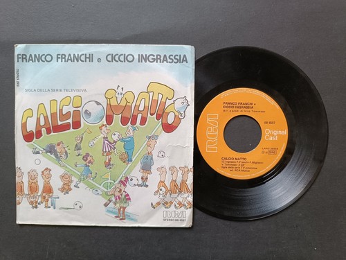 Vinile giri calcio matto - 45,