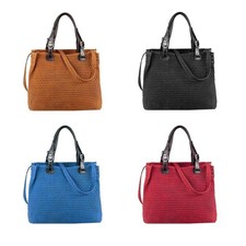 Borsa shopper in pelle da
