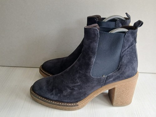 Alpe ladies navy suede - ladies, pull