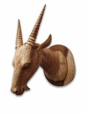 Legno Parete Trofeo Antilope