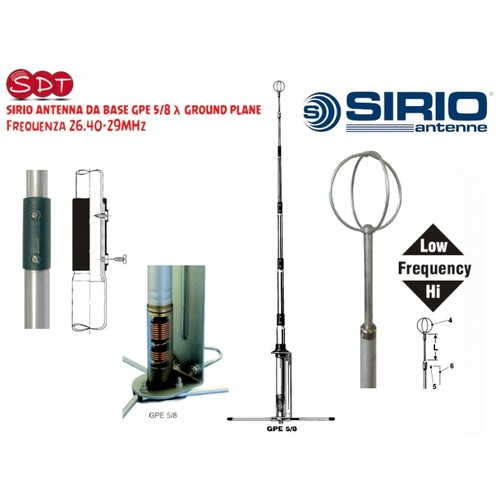 Sirio antenna base gpe - sirio,