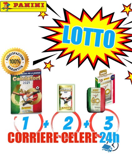 Lotto calciatori panini tin - calciatori,