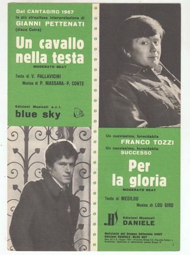 Spartito gianni pettenati - pettenati, un