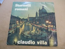 CLAUDIO VILLA - STORNELLI ROMANI - LP VINILE EX/EX 1966