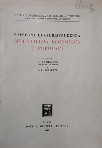 Rassegna giurisprudenza - rassegna, di