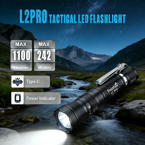 Trustfire pro 1100lumen w - l2-pro,