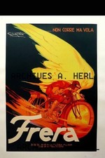 Pubblicità moto Frera stampa