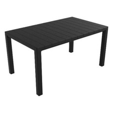 TOOMAX Tavolo da Giardino Smontabile 6 Posti Pp Antracite Z0972RAA04100 DAVIDE