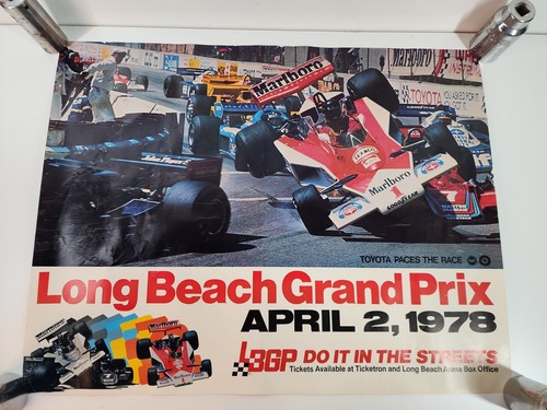Poster long beach - grand, prix